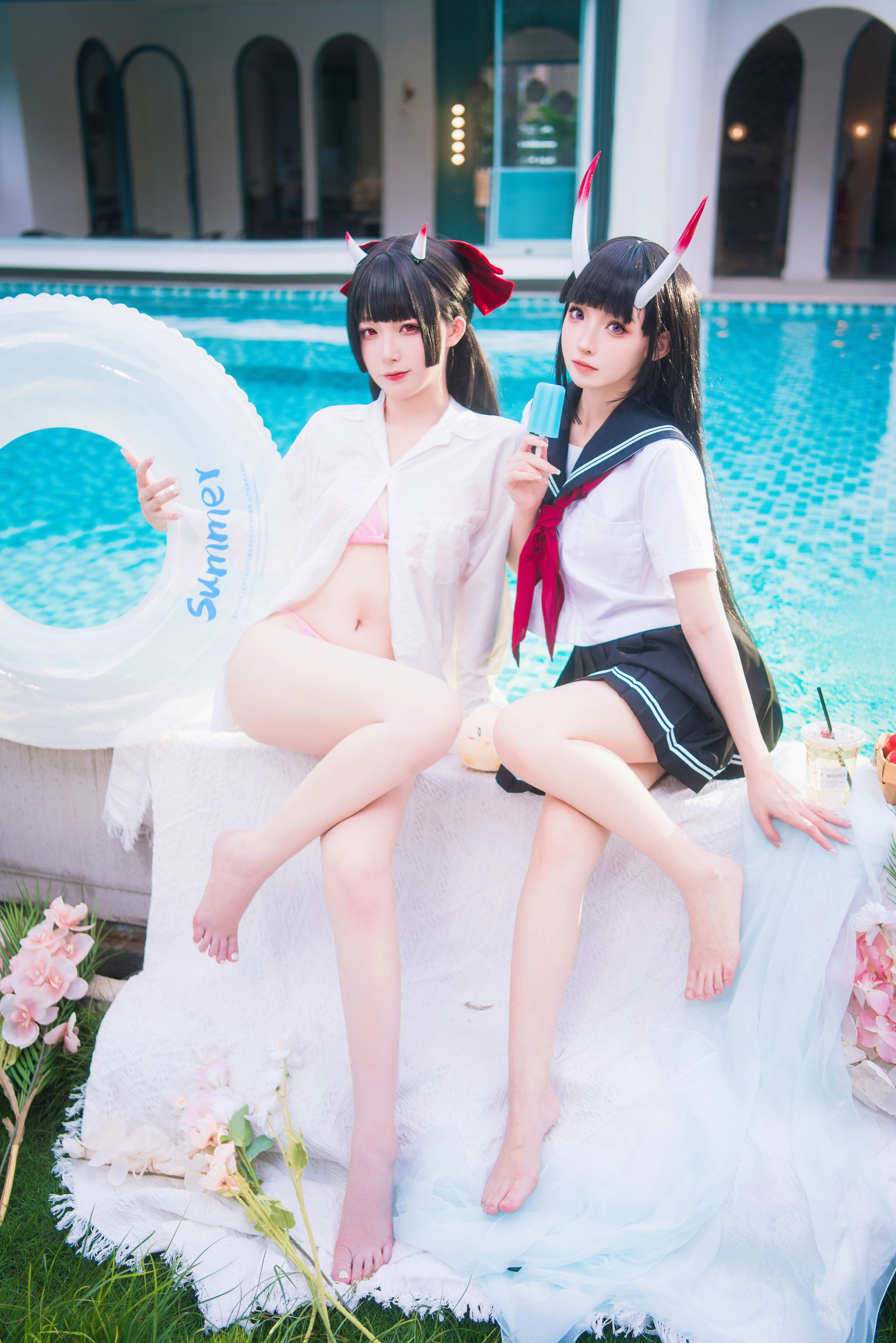 祖木子 - NO.026 封疆疆 碧蓝航线  能代 酒匂[43P]-XikXak